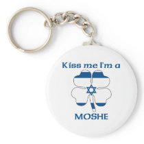Personalisierte israelische küssen mich, den ich M schlüsselanhänger
