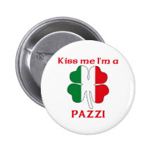 Personalisierte italienische küssen mich, den ich  anstecknadel