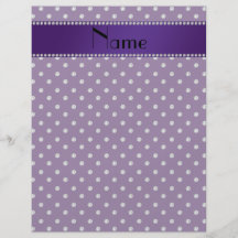 Personalisierte lila Namensdiamanten Individuelle Flyer