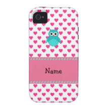 Personalisierte niedliche Namenseule iPhone 4/4S Case