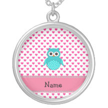 Personalisierte niedliche Namenseule Personalisierter Schmuck