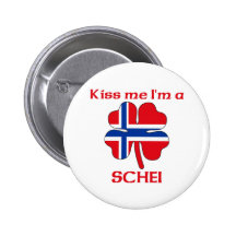 Personalisierte norwegische küssen mich, den ich S Buttons