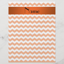 Personalisierte orange Namenssparren Individuelle Flyer