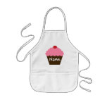 Personalisierte rosa Kuchen-Schürze