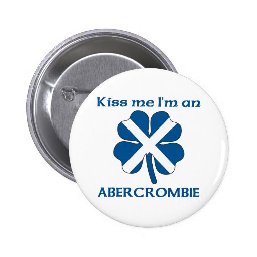 Personalisierte Scottish küssen mich, den ich Aber Buttons