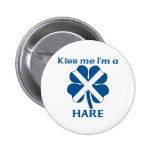 Personalisierte Scottish küssen mich, den ich Hase Anstecknadel