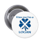 Personalisierte Scottish küssen mich, den ich Loga Anstecknadel