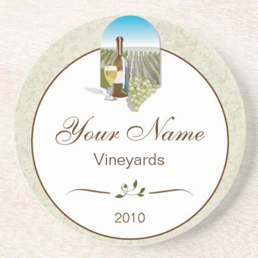 Personalisierte Wein-Untersetzer
