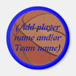 Personalisierter Basketball-Magnet Kühlschrankmagnet