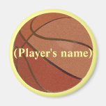 Personalisierter Basketball-Magnet Kühlschrankmagnet