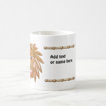 Personalisierter Becher mit 3 Löwen durch Valxart. Tasse