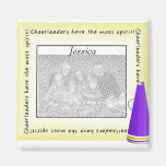 Personalisierter Cheerleader-Foto-Magnet Kühlschrankmagnete