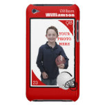 Personalisierter Fußballipod-Touch-Fall iPod Touch Etuis