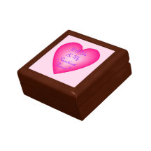Personalisierter Geschenk-Kasten Schmuckschachteln