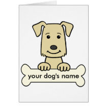Personalisierter Labrador-Retriever karten