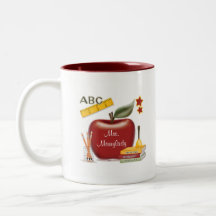Personalisierter Lehrer-Becher Teetasse