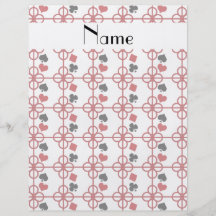 Personalisierter Name des Pokers Flyerbedruckung