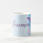 Personalisierter Namensbecher - Schmetterlinge Kaffeetasse