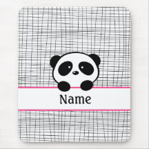 Personalisierter Panda Mousepad