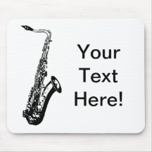 Personalisierter Saxophone Mauspad