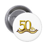Personalisiertes 50. Jahrestags-Geschenk Button