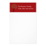 Personalisiertes Familien-Briefpapier Individuelles Druckpapier