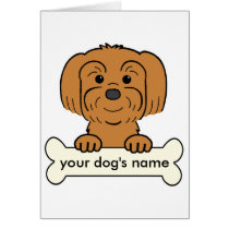 Personalisiertes Lhasa Apso karten