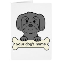 Personalisiertes Lhasa Apso karten