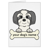 Personalisiertes Lhasa Apso karten