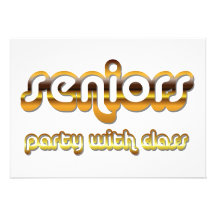 Personalisiertes Senior-Abschluss-Party 2012 Personalisierte Ankündigung