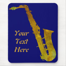 Personalizable Saxophon-Auflage Mauspads