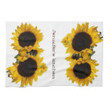 Personalized Sunflower Custom geschirrtücher