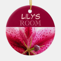 Personifizierte Lilien-Baby-Verzierung Ornamente