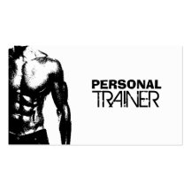Persönliche Trainer-Visitenkarten