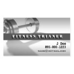 Persönlicher Trainer Visitenkartenvorlage