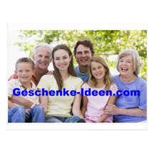 Persönliches Geschenk Postkarte