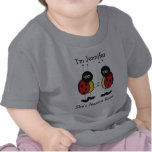 Persönliches Zwillinge Identifikations-Marienkäfer T-shirt