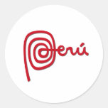 Peru-Marke/Marca Peru Sticker