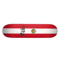 Peru-Skateboard Personalisiertes Skateboarddeck