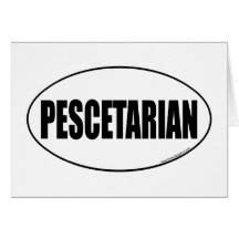 Pescetarian, Pescotarian Grußkarte
