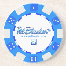 PetBlaster Poker-Chip-Untersetzer