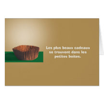Petites boîtes grußkarte