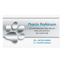 pets Haustierpflege-Visitenkarte