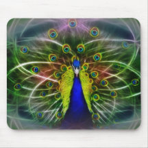 Pfau Dreamcatcher Mauspad
