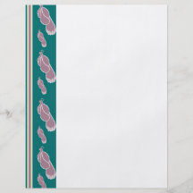 Pfau-Silhouette Stripes Flyer