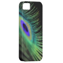 Pfauenfeder iPhone 5 Schutzhülle