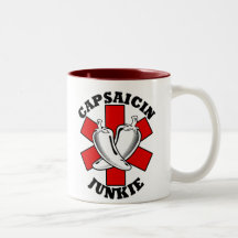 Pfeffer-Junkie $18,95 zwei tonte Kaffeetasse