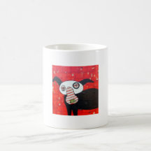 Pfefferminz gehen Hund Kaffee Tasse