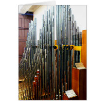 Pfeifenorgel-Rohre Karten