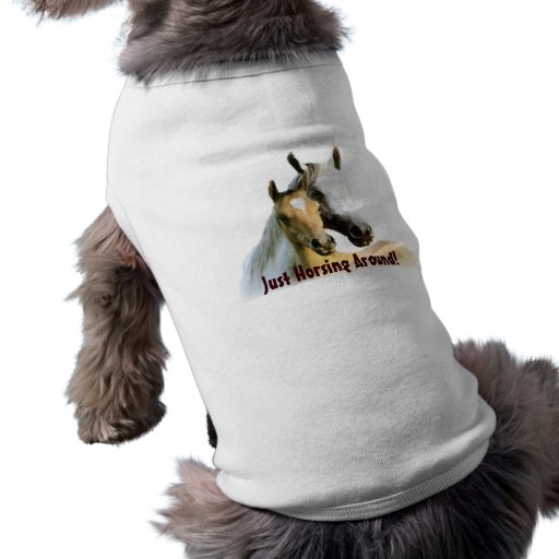 Pferdefreund-Haustier-Kleidung Hund Shirt